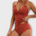 Adeline | Halter Neck Two-Piece Swimsuit