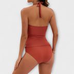Adeline | Halter Neck Two-Piece Swimsuit
