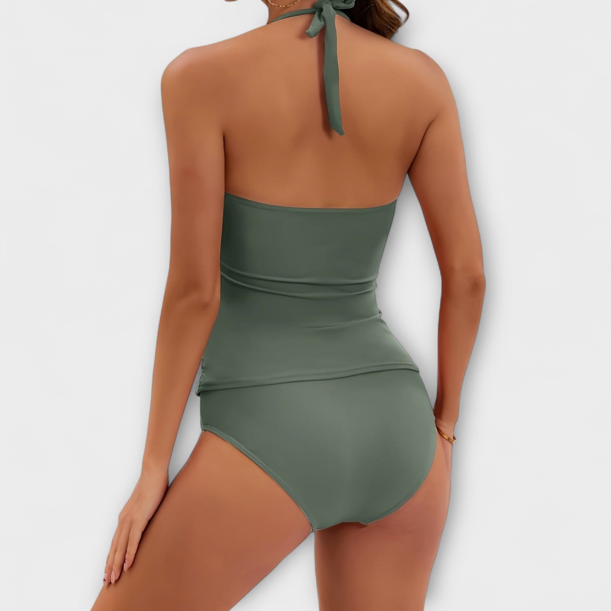 Adeline | Halter Neck Two-Piece Swimsuit