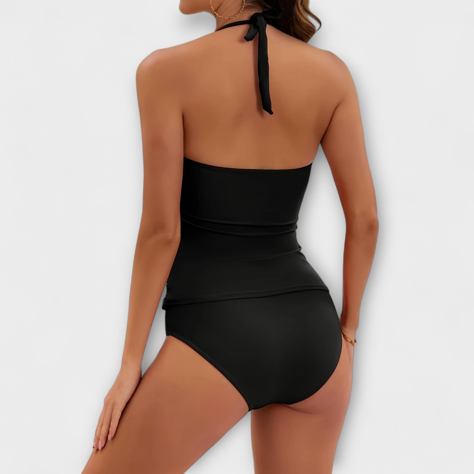 Adeline | Halter Neck Two-Piece Swimsuit