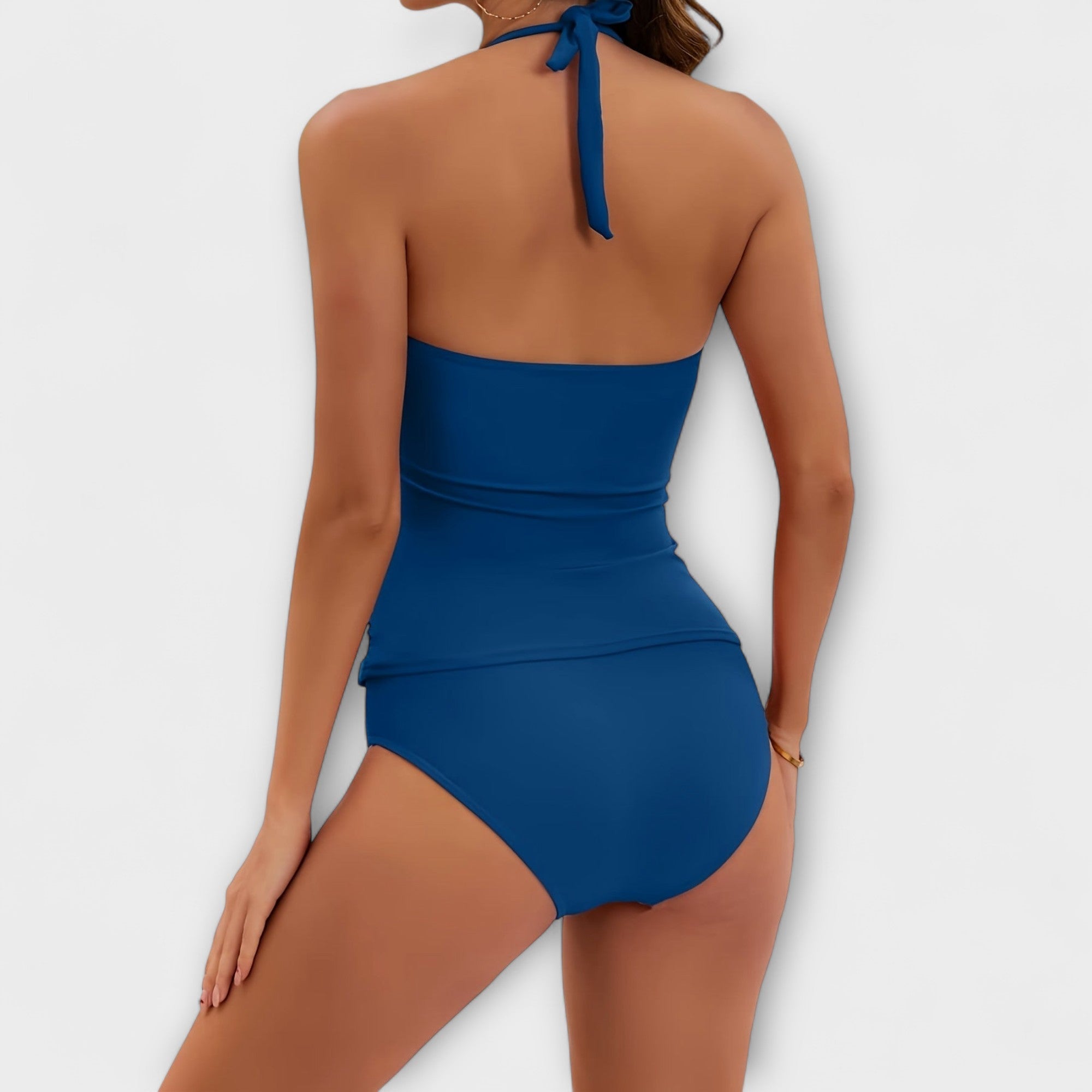 Adeline | Halter Neck Two-Piece Swimsuit