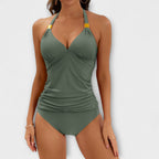 Adeline | Halter Neck Two-Piece Swimsuit