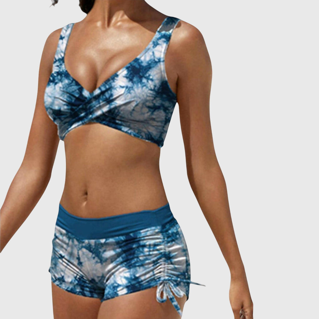 Aida | Sporty Fit Camo Two-Piece Bikini