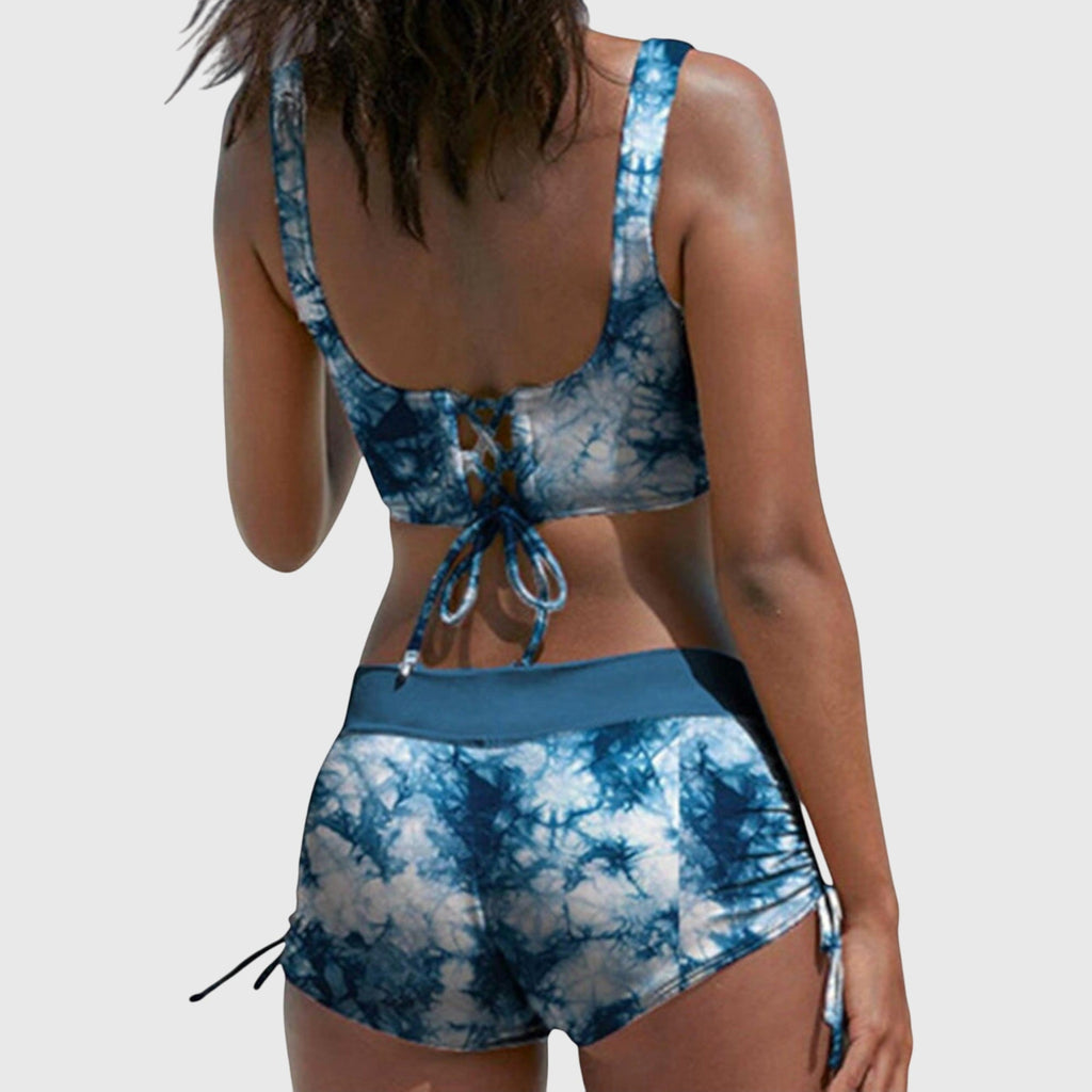 Aida | Sporty Fit Camo Two-Piece Bikini
