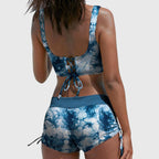 Aida | Sporty Fit Camo Two-Piece Bikini