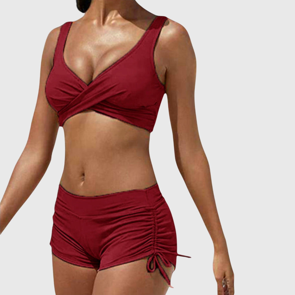 Aida | Sporty Fit Camo Two-Piece Bikini