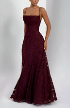 Ariadne | Slim Fit Maxi Dress With Thin Straps