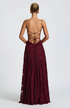 Ariadne | Slim Fit Maxi Dress With Thin Straps