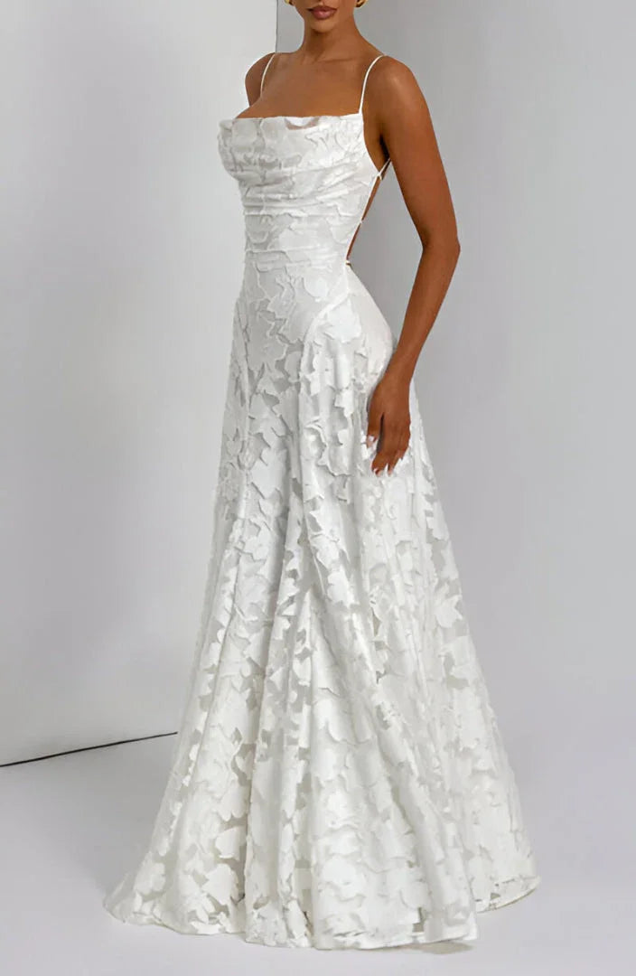 Ariadne | Slim Fit Maxi Dress With Thin Straps