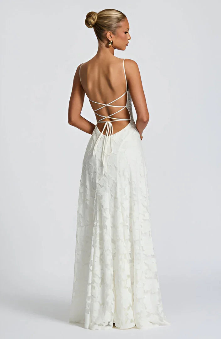 Ariadne | Slim Fit Maxi Dress With Thin Straps