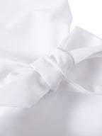 Bridget | Flared Sleeve Bow-Embellished Lapel Blouse