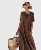 Cara | Flowy Fit Sleeveless Midi Dress