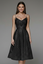 Cara | Spaghetti Strap A-Line Midi Dress