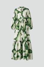 Chiara | Flowing V-Neck Long Sleeve Maxi Dress