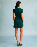 Clarissa | Relaxed Fit V Neck Button-Up Summer Dress