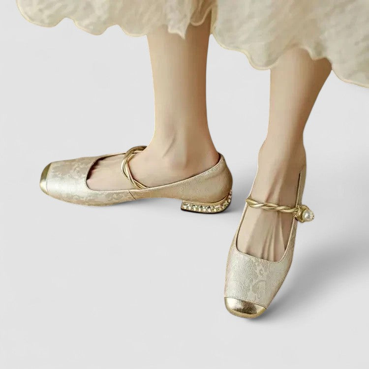 Claudia | Low Heel Orthopedic Mary Jane Shoes