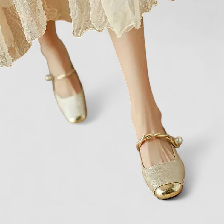 Claudia | Low Heel Orthopedic Mary Jane Shoes