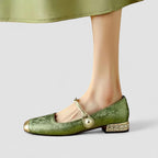 Claudia | Low Heel Orthopedic Mary Jane Shoes