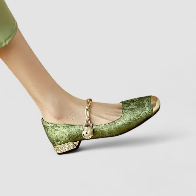 Claudia | Low Heel Orthopedic Mary Jane Shoes
