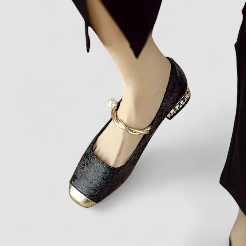 Claudia | Low Heel Orthopedic Mary Jane Shoes