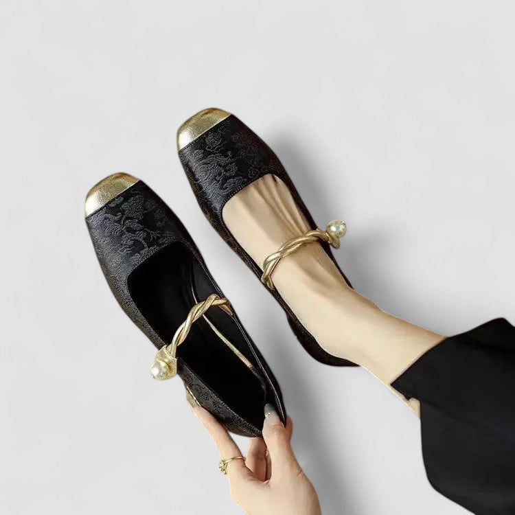 Claudia | Low Heel Orthopedic Mary Jane Shoes