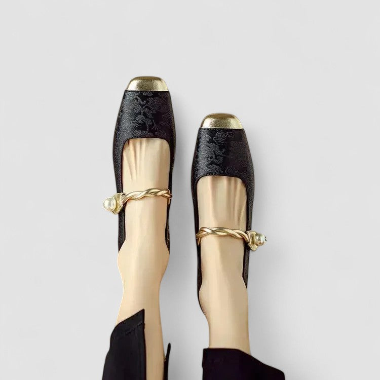 Claudia | Low Heel Orthopedic Mary Jane Shoes