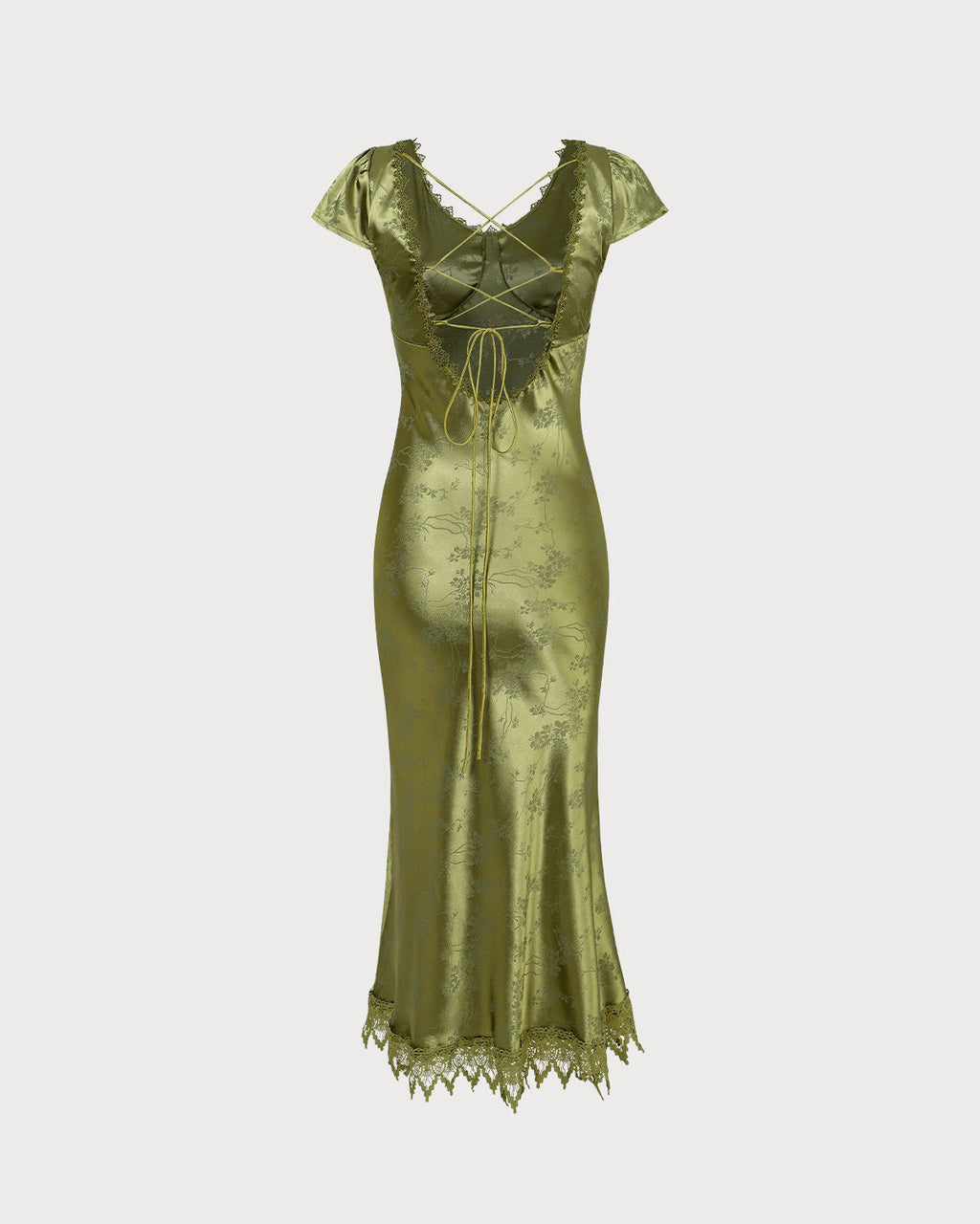 Cleo | Slim Fit Jacquard Cap Sleeve Wedding Guest Dress