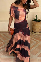 Cressida | One-Shoulder Pleated Maxi Dress