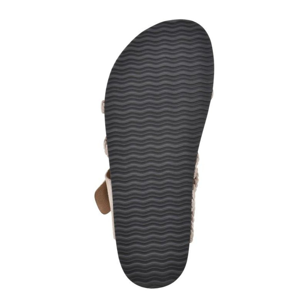 Daniela | Braided Strap Buckle Toe-Loop Sandals