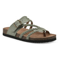 Daniela | Braided Strap Buckle Toe-Loop Sandals