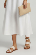 Darcy | Slip-On Buckle Strap Sandals