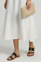 Darcy | Slip-On Buckle Strap Sandals