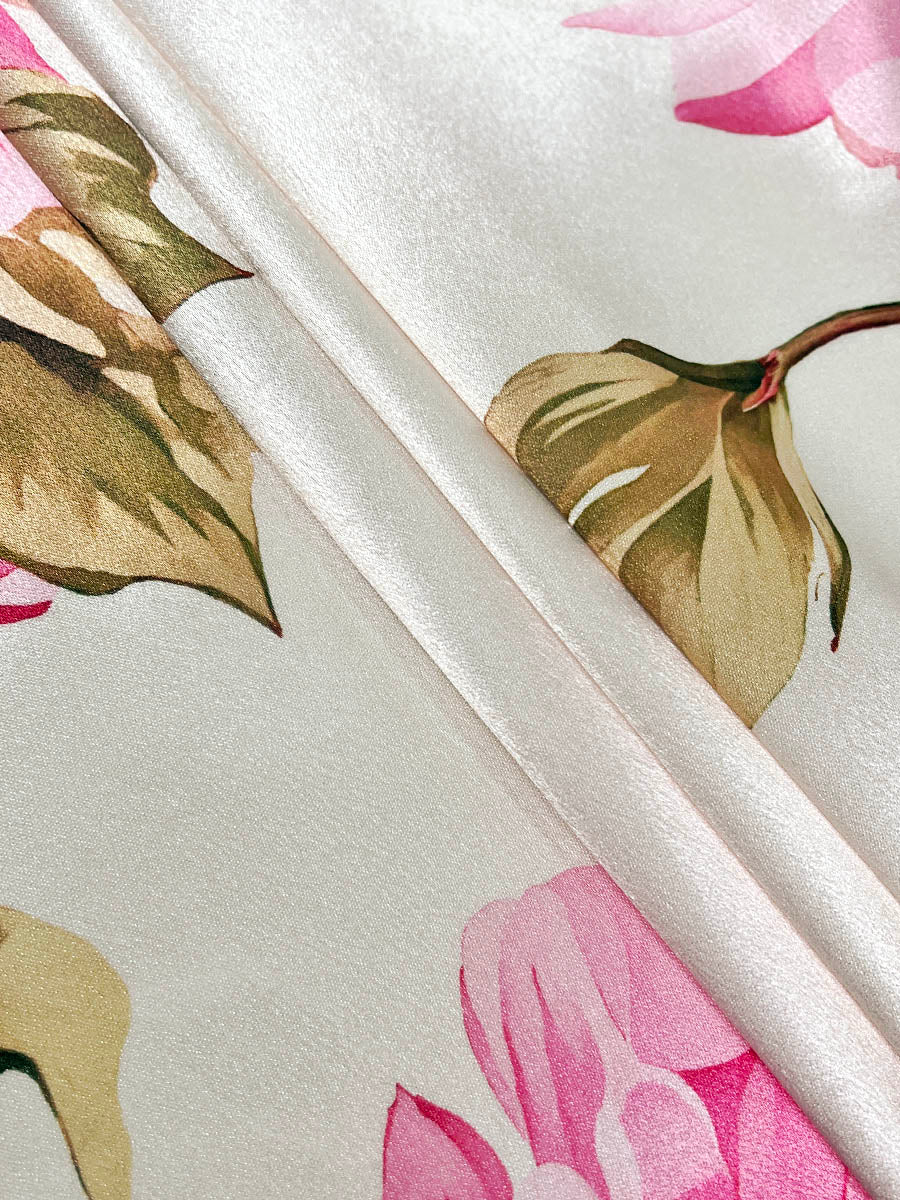 Faith | A-Line Pleated Mock Neck Maxi Dress