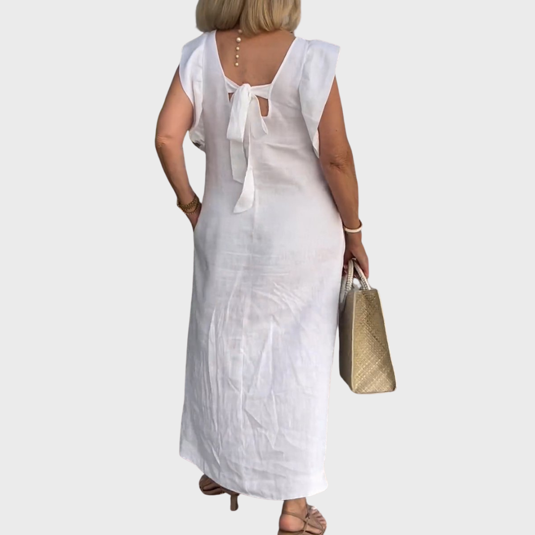 Felicity | Sleeveless Pocket Maxi Casual Dress