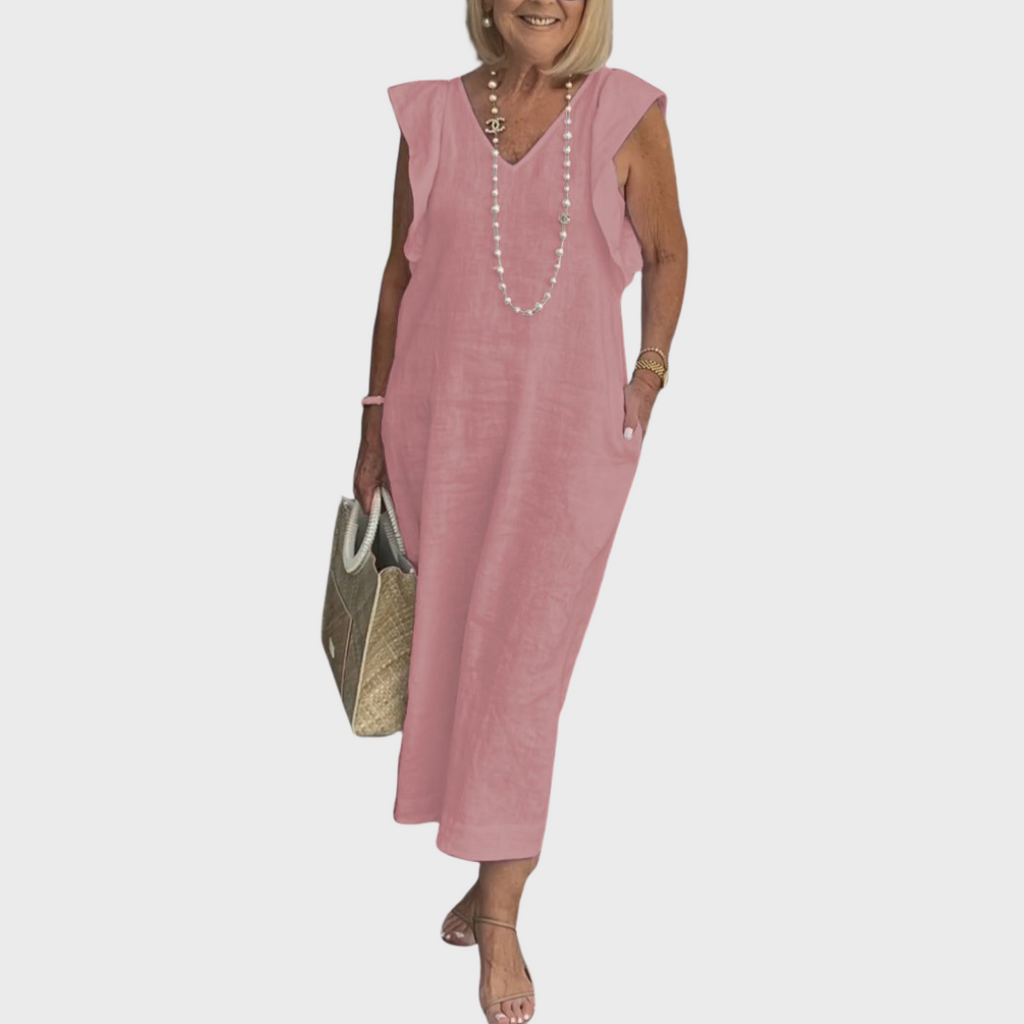 Felicity | Sleeveless Pocket Maxi Casual Dress