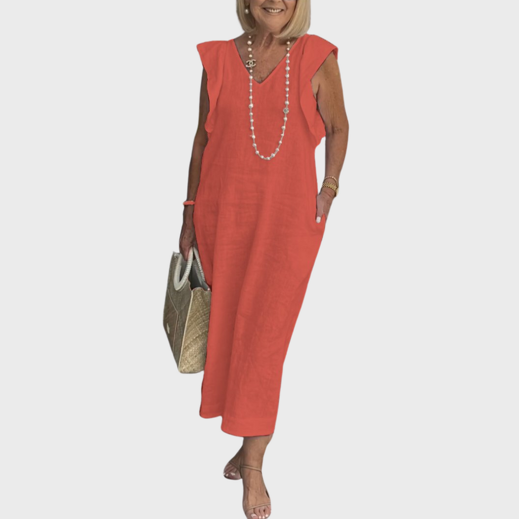 Felicity | Sleeveless Pocket Maxi Casual Dress