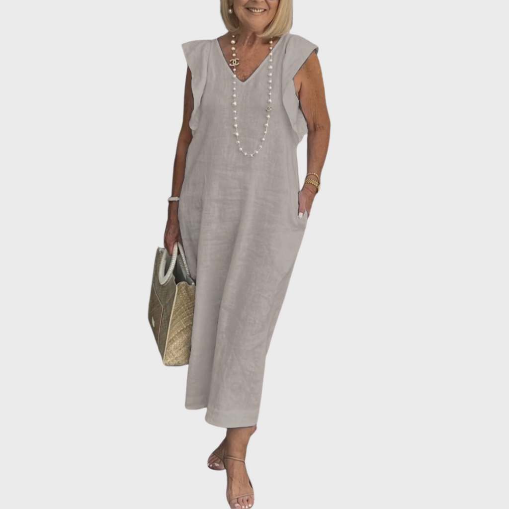 Felicity | Sleeveless Pocket Maxi Casual Dress