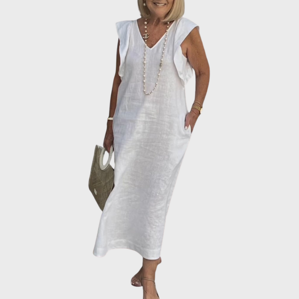 Felicity | Sleeveless Pocket Maxi Casual Dress