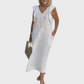 Felicity | Sleeveless Pocket Maxi Casual Dress