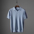 Frederick | Classic Fit Textured Short Sleeve Polo Shirt