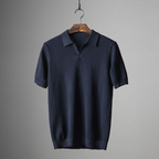 Frederick | Classic Fit Textured Short Sleeve Polo Shirt