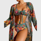 Gabrielle | Tropical Print Two-Piece Bikini Set