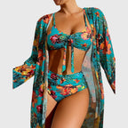 Gabrielle | Tropical Print Two-Piece Bikini Set