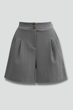 Hailey | High Waist Wide Leg Shorts