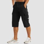 Harlan | Relaxed Fit Cargo Pocket Knee-Length Shorts