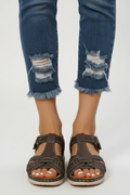 Harlow | Retro Strap Buckle Sandals