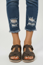Harlow | Retro Strap Buckle Sandals