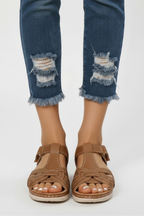 Harlow | Retro Strap Buckle Sandals
