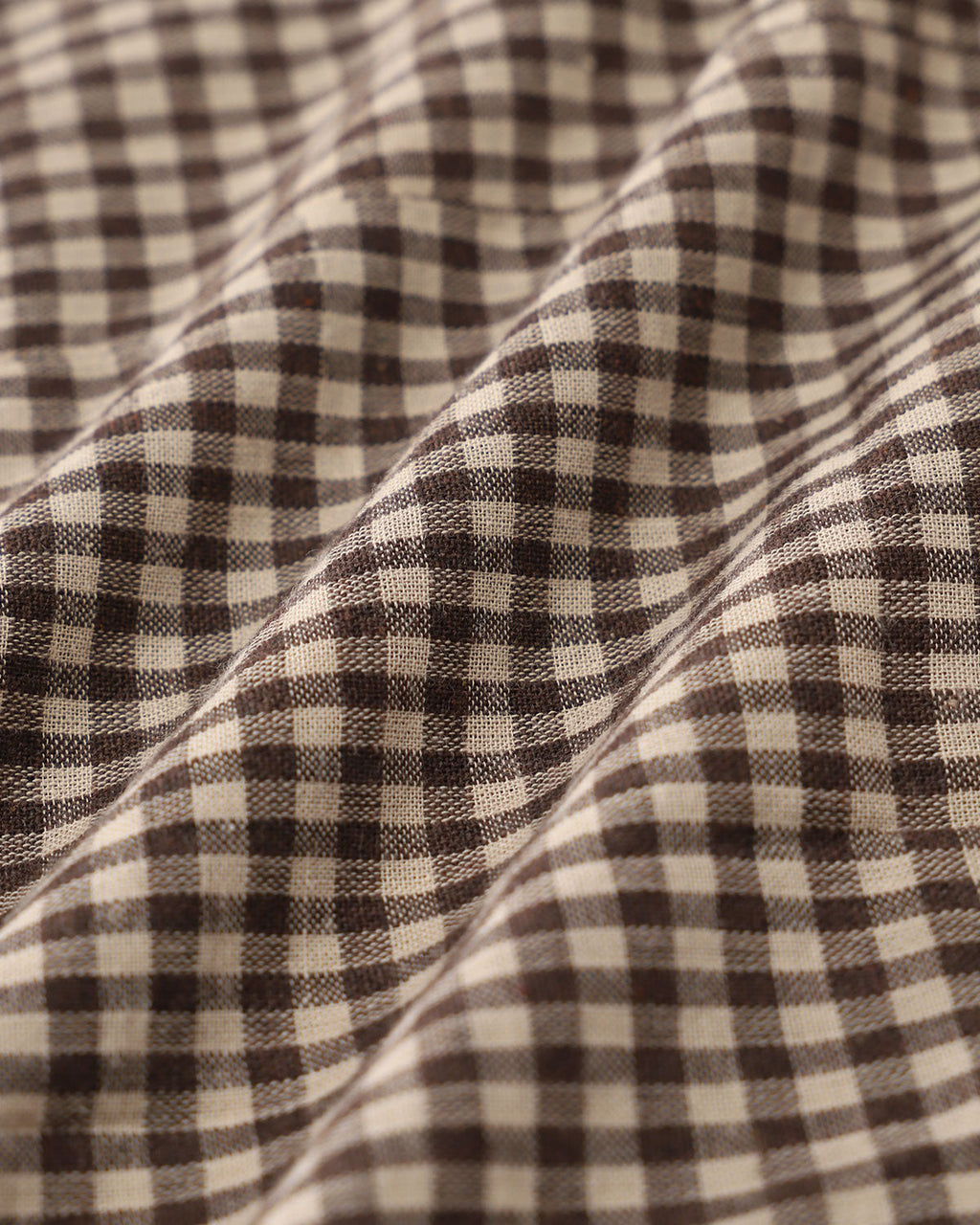 Hope | Classic Fit Brown Plaid Single Breasted Vest