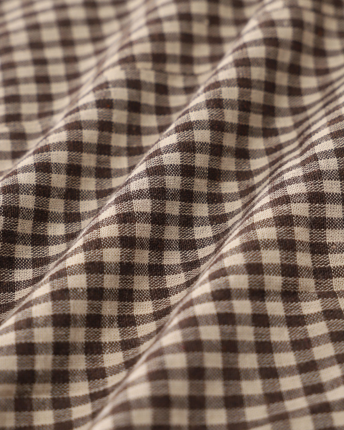 Hope | Classic Fit Brown Plaid Single Breasted Vest